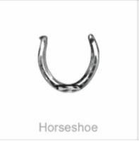 soundview millworks monograms equestrian horseshoe