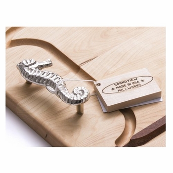 Soundview Millworks Seahorse Handle Appetizer Handle Board
