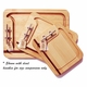 Soundview Millworks Seahorse Handle Appetizer Handle Board