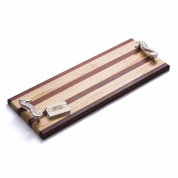 Soundview Millworks Seahorse Handle Serving Handle Board