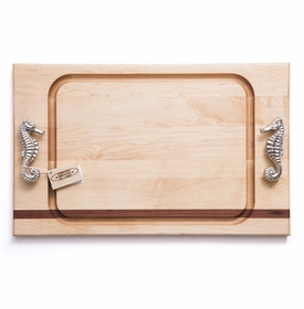 soundview millworks seahorse handle steak handle board