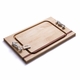 Soundview Millworks Seahorse Handle Steak Handle Board