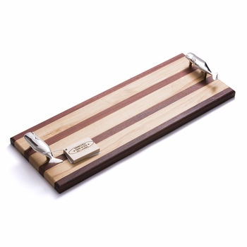 Soundview Millworks Whale Handle Serving Handle Board