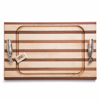 Soundview Millworks Whale Handle Steak Handle Board