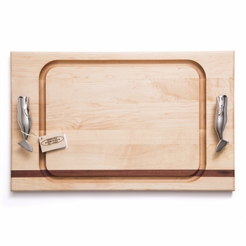 Soundview Millworks Whale Handle Steak Handle Board