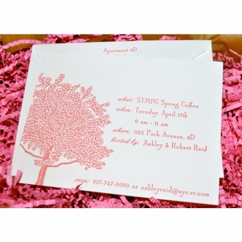 Spring Luncheon Invitations