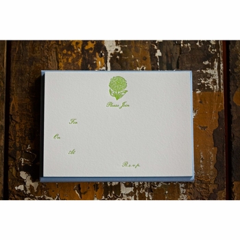 Spring Zinnia Fill in Invitations