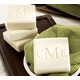 Square Carved Personalized Guest Soaps