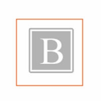 square with background monogram