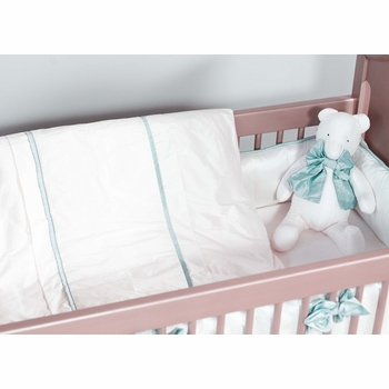 st. moritz crib bedding (custom colors available) <br> (contact us for pricing) 