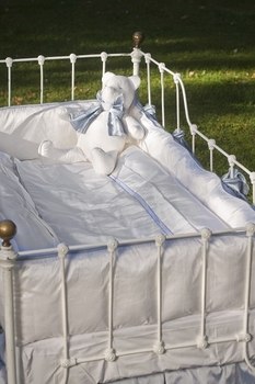 st. moritz crib bedding (custom colors available) <br> (contact us for pricing) 