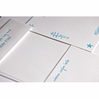 Stars Family Personalized Kids Stationery