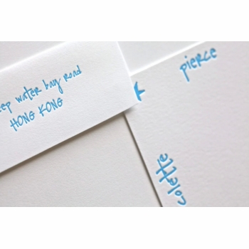 Stars Family Personalized Kids Stationery