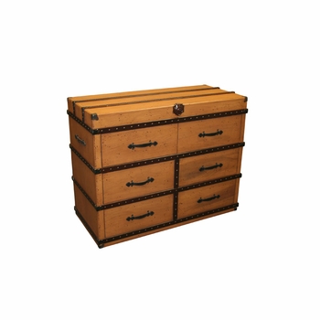 Steamer Trunk Dresser