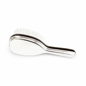 Sterling Silver Baby Brush with Handle