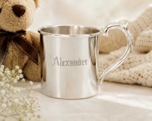 Sterling Silver Baby Cups