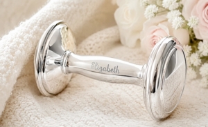  Sterling Silver Baby Rattles