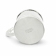 sterling silver beaded baby cup