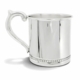 sterling silver beaded baby cup