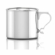 Sterling Silver Modern Handle Baby Feeding Cup 