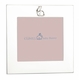 sterling silver pink bunny frame 4 x 4