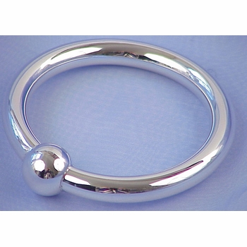 sterling silver single ring rattle