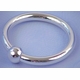 sterling silver single ring rattle