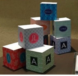 sticky note cubes