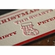 stocking holiday card