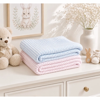 stripe baby blanket