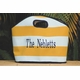 Striped Gg Beach Tote