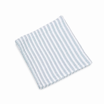 wide stripes baby blanket