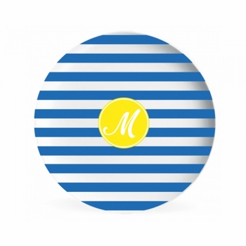 Stripes Children's Melamine Plate