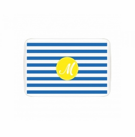 stripes children's melamine platter