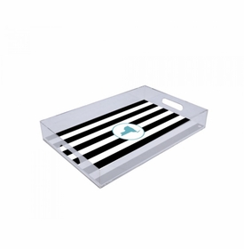 Stripes New York Lucite Tray