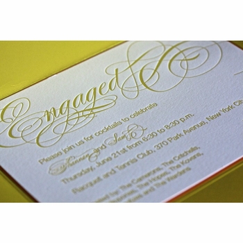 Sunshine Engagement Card