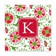 suzani holiday square paper coaster<br>set of 50