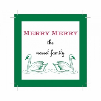 swans gift stickers