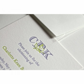 Sweet Tweets Invitation Baptism Invitations