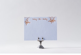 Swinging Monkey Kids Stationery