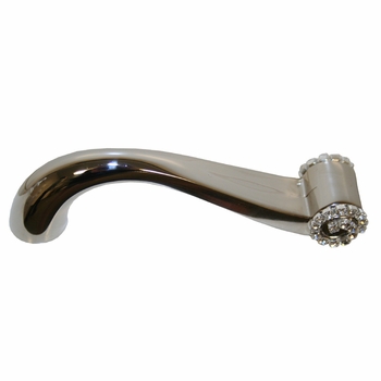 swirl handle drawer pull