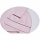 take me home 3 piece set in pink with brown trim