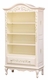 Tall French Bookcase - Floral Vines