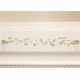 Tall French Bookcase - Floral Vines