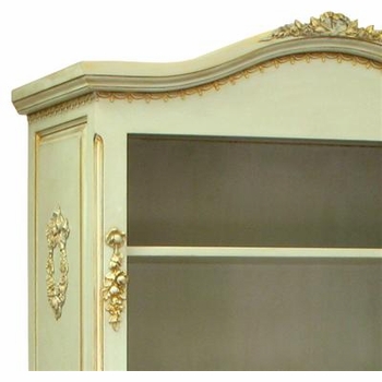 tall french bookcase (versailles moss)