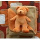 teddy bear and matching blanket