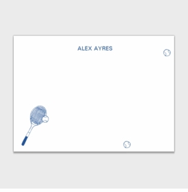 Tennis Personalized Kids Stationery