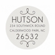 The Huston Self - Inking Circle Stamp