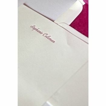 the stephanie social stationery