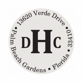 The Verde Self - Inking Circle Stamp